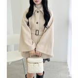 ファー取り外しケープコート | INGNI  | 詳細画像7 