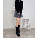 7Gポンポン付ファーケーブルニットパーカー | INGNI  | 詳細画像19 