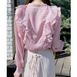 装飾釦ラメシアーフリルブラウス | INGNI  | 詳細画像20 