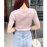 【WEB限定】リボンレイヤード風ニット | INGNI  | 詳細画像17 