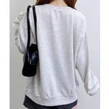 アソート柄貼付裏毛チュニック | INGNI  | 詳細画像11 