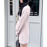 12Gフェザーデコルテオープンニットワンピ | INGNI  | 詳細画像18 