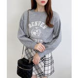 7Gエンブレムラメロゴニット | INGNI  | 詳細画像3 