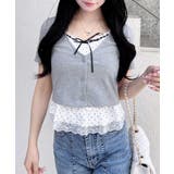 キャミドットカーデレイヤードトップス | INGNI  | 詳細画像10 