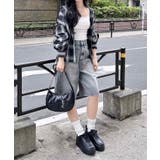 クラッシュデニムハーフパンツ | INGNI | 詳細画像19