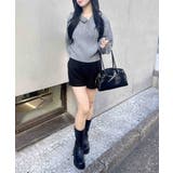 7Gケーブルヘンリーネックニットパーカー | INGNI  | 詳細画像10 