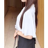 パールピン付トロミボウタイフレアスリーブブラウス | INGNI | 詳細画像9