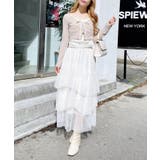 レースレイヤードカーデTOPs | INGNI  | 詳細画像18 