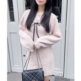 12Gフェザーデコルテオープンニットワンピ | INGNI  | 詳細画像14 