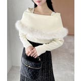 12Gファー付ケープニット | INGNI  | 詳細画像2 