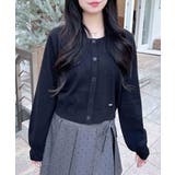 12Gプレート付ニットカーディガン | INGNI  | 詳細画像13 