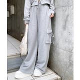 リボン付カーゴ裏毛パンツ | INGNI  | 詳細画像1 