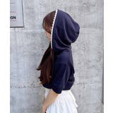 レース付ミニ裏毛ジップパーカー | INGNI | 詳細画像20