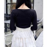 レースレイヤードカーデTOPs | INGNI  | 詳細画像10 