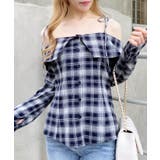 オフショルチェックシャツ | INGNI  | 詳細画像15 