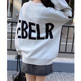 12G BackBIGロゴチュニックニット | INGNI | 詳細画像2