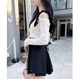 12Gリブワンショルベロアリボンニット | INGNI | 詳細画像4