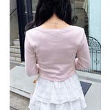 サイドレース胸ロゴロンT | INGNI  | 詳細画像4 