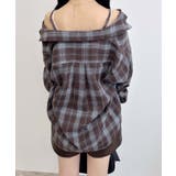 2Wayオフショルチェック柄シャツ | INGNI | 詳細画像17