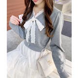 12Gレースボウタイニット | INGNI  | 詳細画像6 