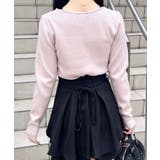 12Gフロントリボンリブ切替ニット | INGNI  | 詳細画像15 