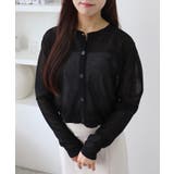 胸ロゴシアーニットカーディガン | INGNI | 詳細画像8