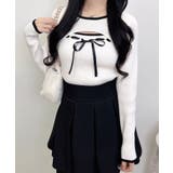 12Gデコルテオープンリブニット | INGNI  | 詳細画像3 