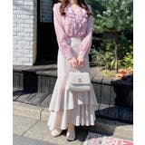 装飾釦ラメシアーフリルブラウス | INGNI  | 詳細画像21 