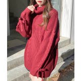 5Gタートルネックルーズチュニックニット | INGNI  | 詳細画像14 