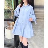 袖リボンティアードチュニックシャツワンピース | INGNI | 詳細画像16