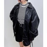 フェイクレザービッグブルゾン | INGNI  | 詳細画像9 