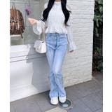 2Wayリボン肩あきフリルブラウス | INGNI  | 詳細画像16 