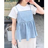 【WEB限定】２WAYリボンデニムキャミ | INGNI  | 詳細画像16 
