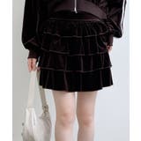 ベロアティアードスカート | INGNI  | 詳細画像9 