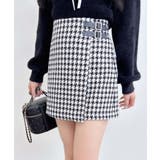 サイドベルトチェック柄ラップスカパン | INGNI  | 詳細画像11 