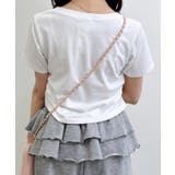 ハートレース抜きサイドギャザーT | INGNI  | 詳細画像5 