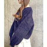 7Gショート丈フェザー3段ロゴニット | INGNI  | 詳細画像11 