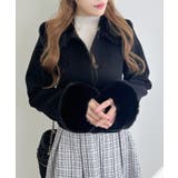 4wayビジューボタンショートコート | INGNI  | 詳細画像17 