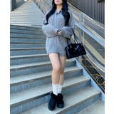 ケーブルBIGニットパーカー | INGNI  | 詳細画像22 