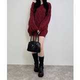 3G 2WAYケーブルルーズチュニックニット | INGNI  | 詳細画像19 