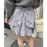 オフ/ツイード | バックリボンツイードフレアスカパン | INGNI 