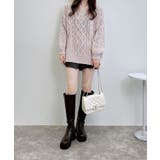 3G 2WAYケーブルルーズチュニックニット | INGNI  | 詳細画像32 