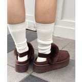 厚底ムートンサンダル | INGNI  | 詳細画像4 