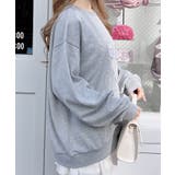 装飾リボン付ねこ裏毛トップス | INGNI  | 詳細画像11 