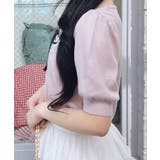 12Gビジュー飛ばしレイヤード風ニット | INGNI  | 詳細画像21 