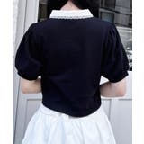 衿レース付胸ロゴポロシャツ | INGNI  | 詳細画像22 