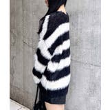 7Gフェザーボーダーチュニックニット | INGNI  | 詳細画像10 