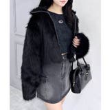 スタンドカラーエコファーコート | INGNI  | 詳細画像26 