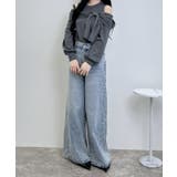 12G肩開きリボンニット | INGNI | 詳細画像28