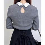 衿付ボウタイニット | INGNI  | 詳細画像18 